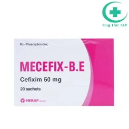 Mecefix-B.E 50 mg Merap - Thuốc điều trị nhiễm khuẩn